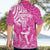New Zealand Silver Fern Rugby All Pink Hawaiian Shirt Maori Tiki Player With Ta Moko Tribal - Wonder Print Shop