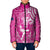 New Zealand Silver Fern Rugby All Pink Padded Jacket Maori Tiki Player With Ta Moko Tribal - Wonder Print Shop