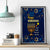 Hanukkah Festival Canvas Wall Art Eight Nights Menorah Dreidel - Wonder Print Shop