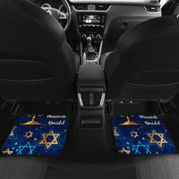 Hanukkah Festival Car Mats Eight Nights Menorah Dreidel - Wonder Print Shop
