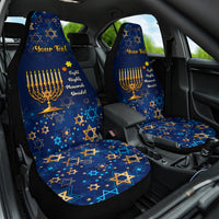 Hanukkah Festival Car Seat Cover Eight Nights Menorah Dreidel - Wonder Print Shop