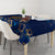 Hanukkah Festival Tablecloth Eight Nights Menorah Dreidel - Wonder Print Shop