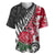 Custom New Zealand and England Rugby Baseball Jersey Silver Fern With Red Rose World Cup 2023 - Wonder Print Shop