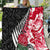 Custom New Zealand and England Rugby Quilt Silver Fern With Red Rose World Cup 2023 - Wonder Print Shop