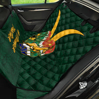 Custom South Africa Rugby Back Car Seat Cover Stronger Together Stronger Forever Bokke World Cup 2023 - Wonder Print Shop