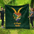 Custom South Africa Rugby Quilt Stronger Together Stronger Forever Bokke World Cup 2023 - Wonder Print Shop