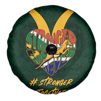 Custom South Africa Rugby Spare Tire Cover Stronger Together Stronger Forever Bokke World Cup 2023 - Wonder Print Shop