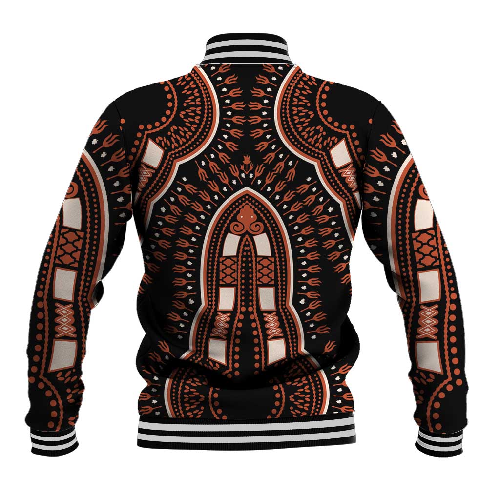 African Dashiki Pattern Vintage Baseball Jacket - Wonder Print Shop