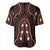 African Dashiki Pattern Vintage Baseball Jersey - Wonder Print Shop