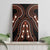 African Dashiki Pattern Vintage Canvas Wall Art - Wonder Print Shop
