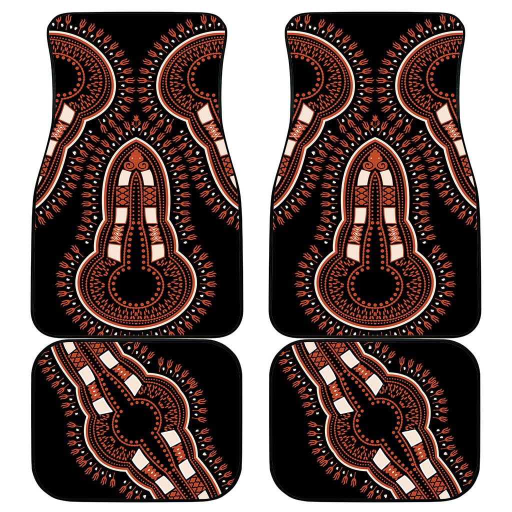 African Dashiki Pattern Vintage Car Mats - Wonder Print Shop