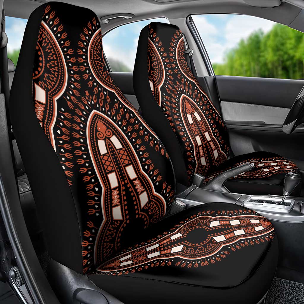 African Dashiki Pattern Vintage Car Seat Cover - Wonder Print Shop