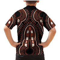 African Dashiki Pattern Vintage Family Matching Mermaid Dress and Hawaiian Shirt - Wonder Print Shop