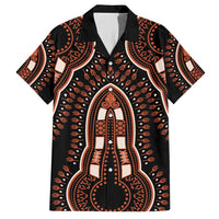 African Dashiki Pattern Vintage Family Matching Short Sleeve Bodycon Dress and Hawaiian Shirt - Wonder Print Shop