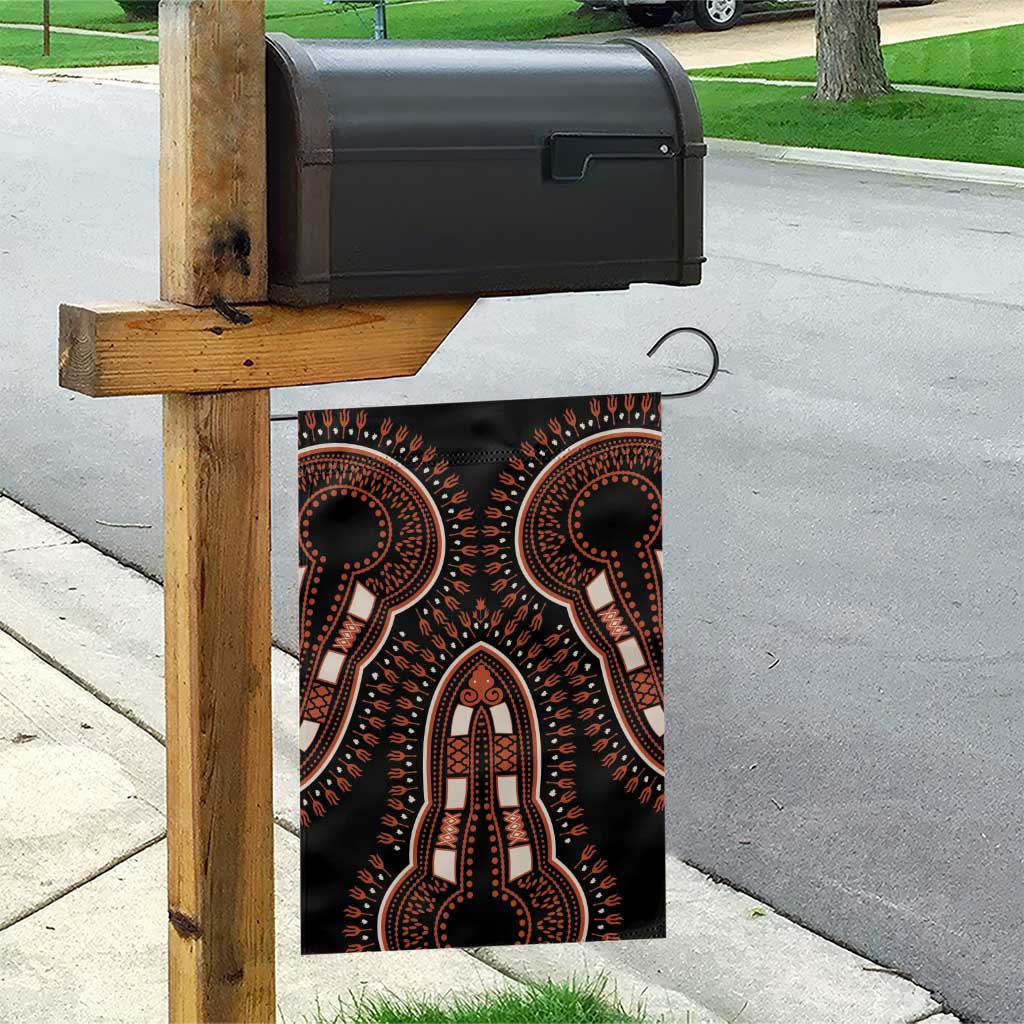 African Dashiki Pattern Vintage Garden Flag - Wonder Print Shop