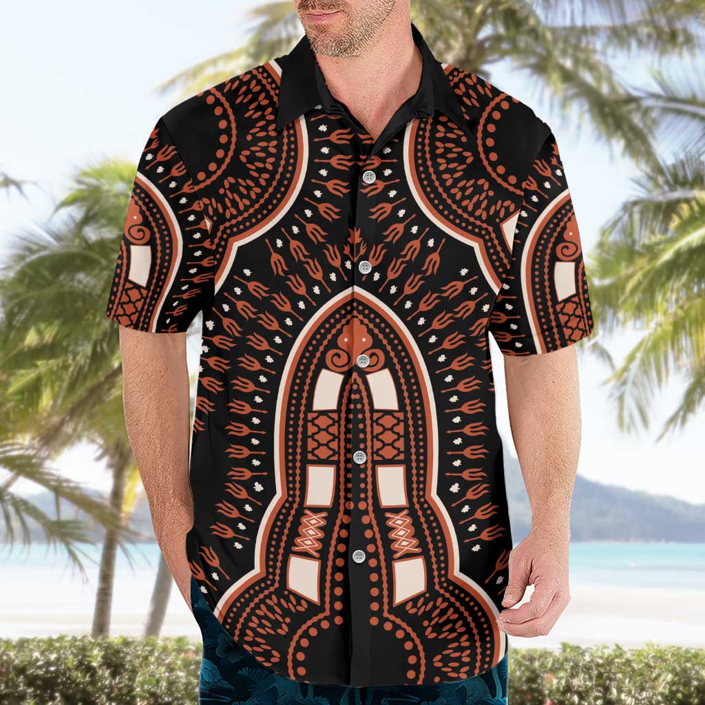 African Dashiki Pattern Vintage Hawaiian Shirt - Wonder Print Shop