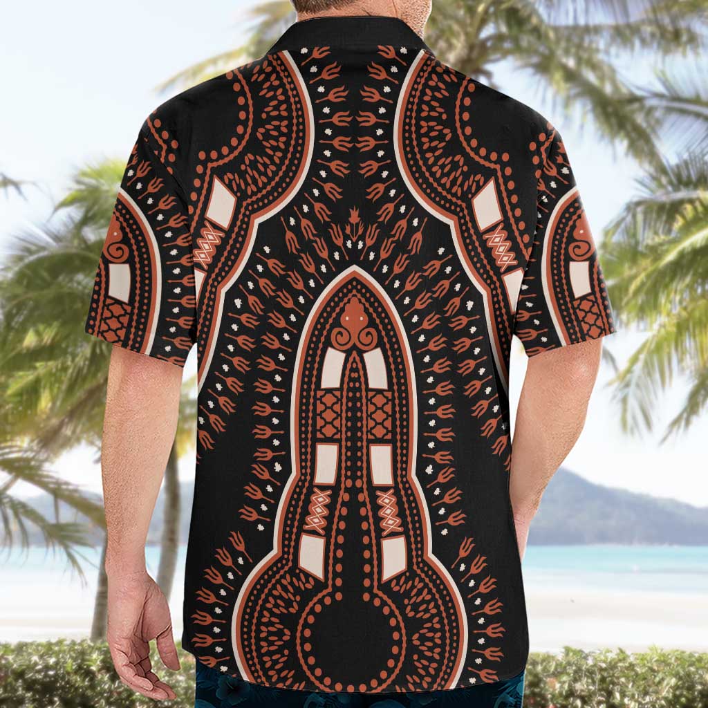 African Dashiki Pattern Vintage Hawaiian Shirt - Wonder Print Shop
