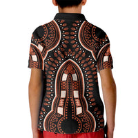 African Dashiki Pattern Vintage Kid Polo Shirt - Wonder Print Shop