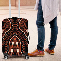 African Dashiki Pattern Vintage Luggage Cover - Wonder Print Shop