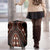 African Dashiki Pattern Vintage Luggage Cover - Wonder Print Shop