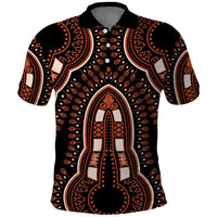 African Dashiki Pattern Vintage Polo Shirt - Wonder Print Shop