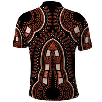African Dashiki Pattern Vintage Polo Shirt - Wonder Print Shop