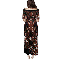 African Dashiki Pattern Vintage Puletasi - Wonder Print Shop