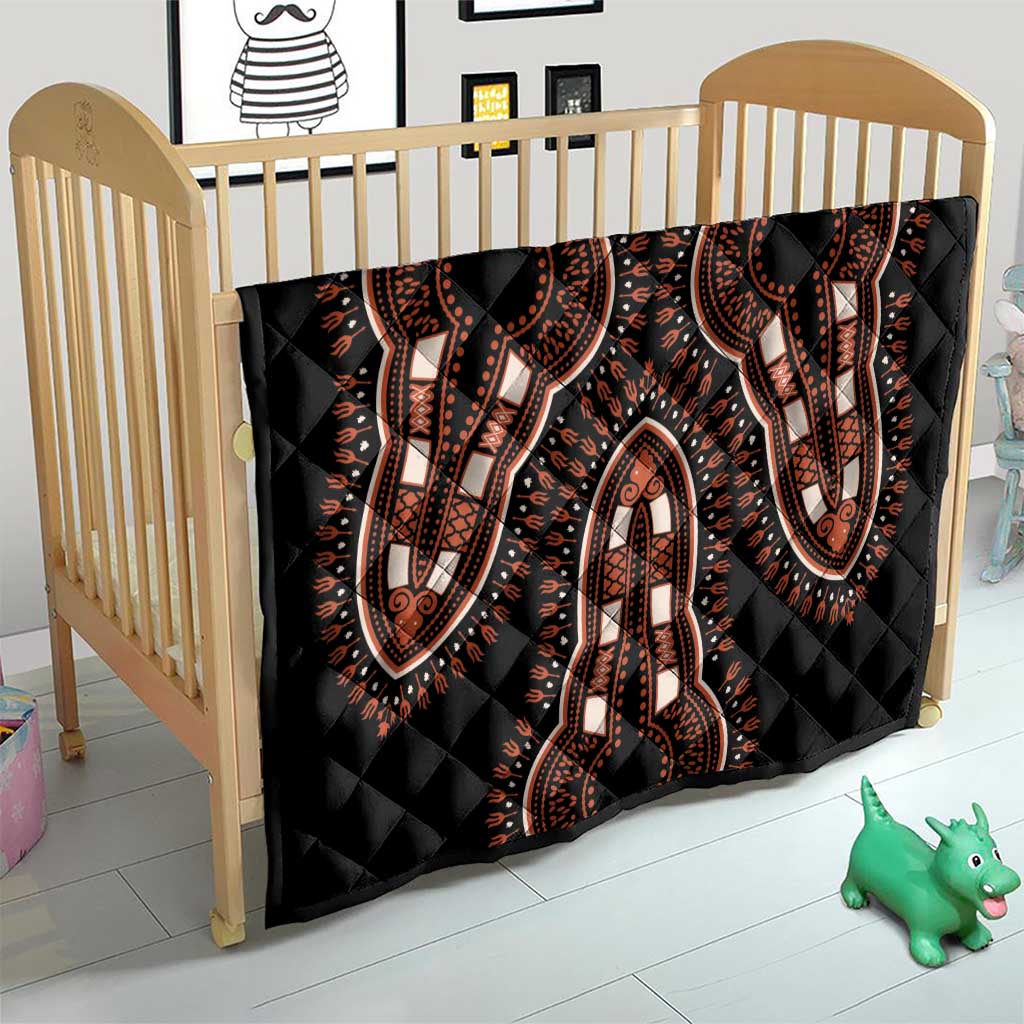 African Dashiki Pattern Vintage Quilt - Wonder Print Shop