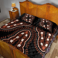 African Dashiki Pattern Vintage Quilt Bed Set - Wonder Print Shop