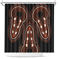 African Dashiki Pattern Vintage Shower Curtain