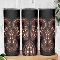 African Dashiki Pattern Vintage Skinny Tumbler - Wonder Print Shop