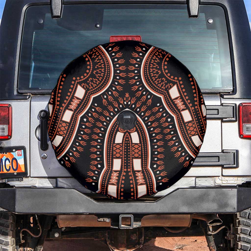 African Dashiki Pattern Vintage Spare Tire Cover - Wonder Print Shop