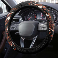 African Dashiki Pattern Vintage Steering Wheel Cover - Wonder Print Shop