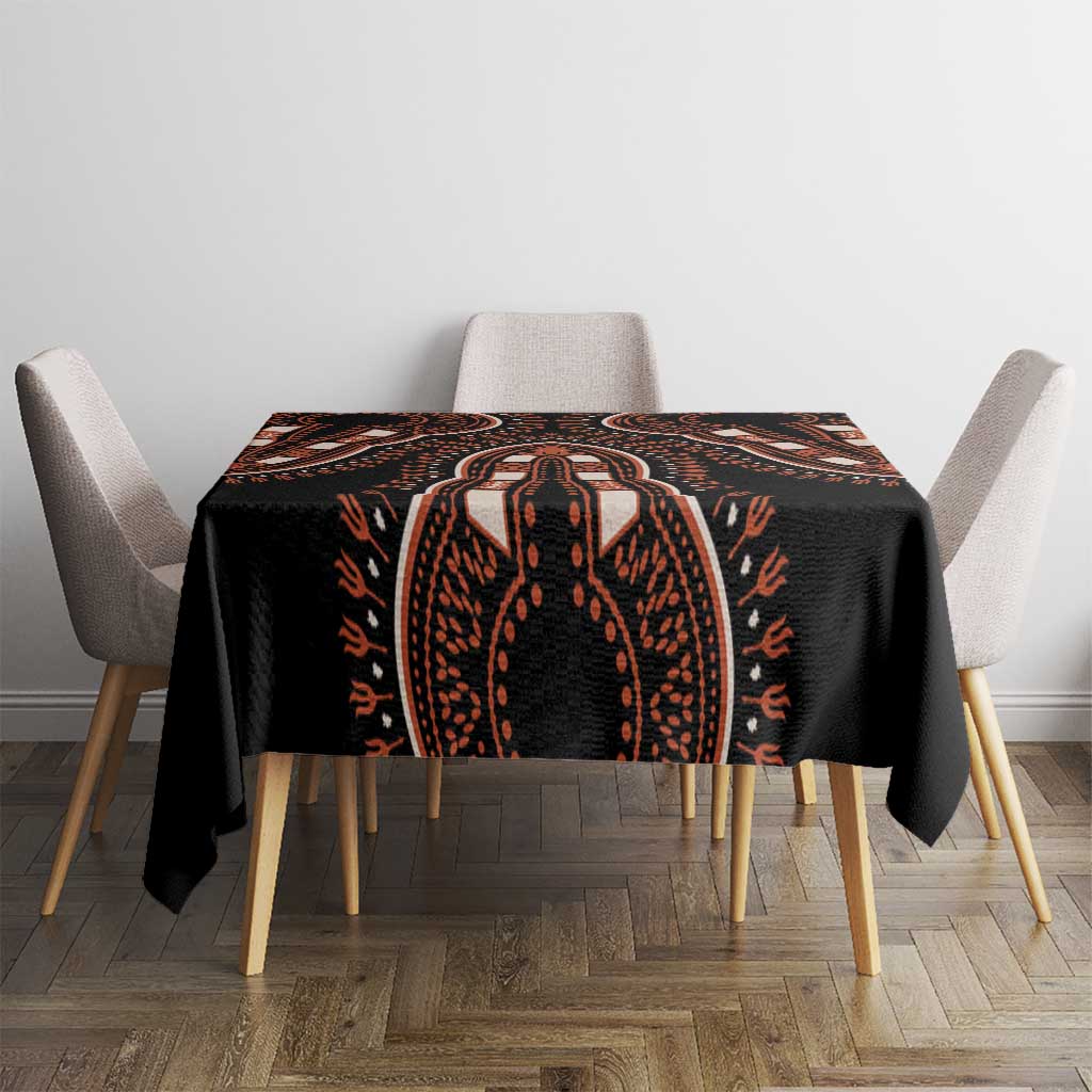 African Dashiki Pattern Vintage Tablecloth - Wonder Print Shop