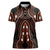 African Dashiki Pattern Vintage Women Polo Shirt - Wonder Print Shop