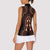 African Dashiki Pattern Vintage Women Sleeveless Polo Shirt - Wonder Print Shop