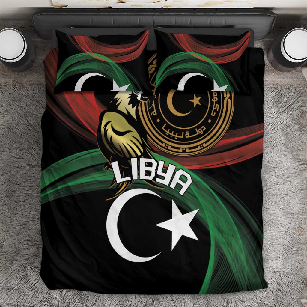 Libya Bedding Set White Star And Crescent - Wonder Print Shop