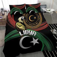 Libya Bedding Set White Star And Crescent - Wonder Print Shop