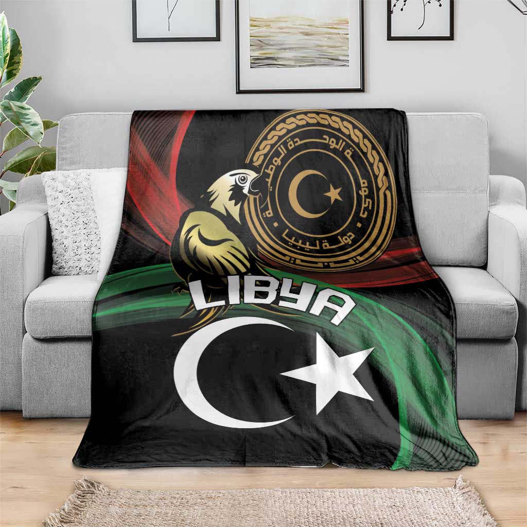 Libya Blanket White Star And Crescent
