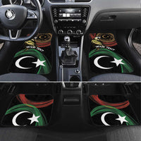Libya Car Mats White Star And Crescent - Wonder Print Shop