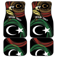 Libya Car Mats White Star And Crescent - Wonder Print Shop