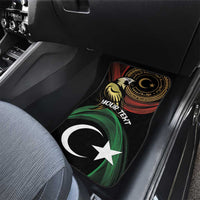 Libya Car Mats White Star And Crescent - Wonder Print Shop