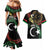 Personalized Libya Couples Matching Mermaid Dress and Hawaiian Shirt White Star And Crescent - Wonder Print Shop