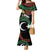 Personalized Libya Family Matching Mermaid Dress and Hawaiian Shirt White Star And Crescent - Wonder Print Shop
