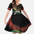 Personalized Libya Family Matching Off Shoulder Maxi Dress and Hawaiian Shirt White Star And Crescent - Wonder Print Shop