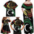 Personalized Libya Family Matching Off Shoulder Maxi Dress and Hawaiian Shirt White Star And Crescent - Wonder Print Shop