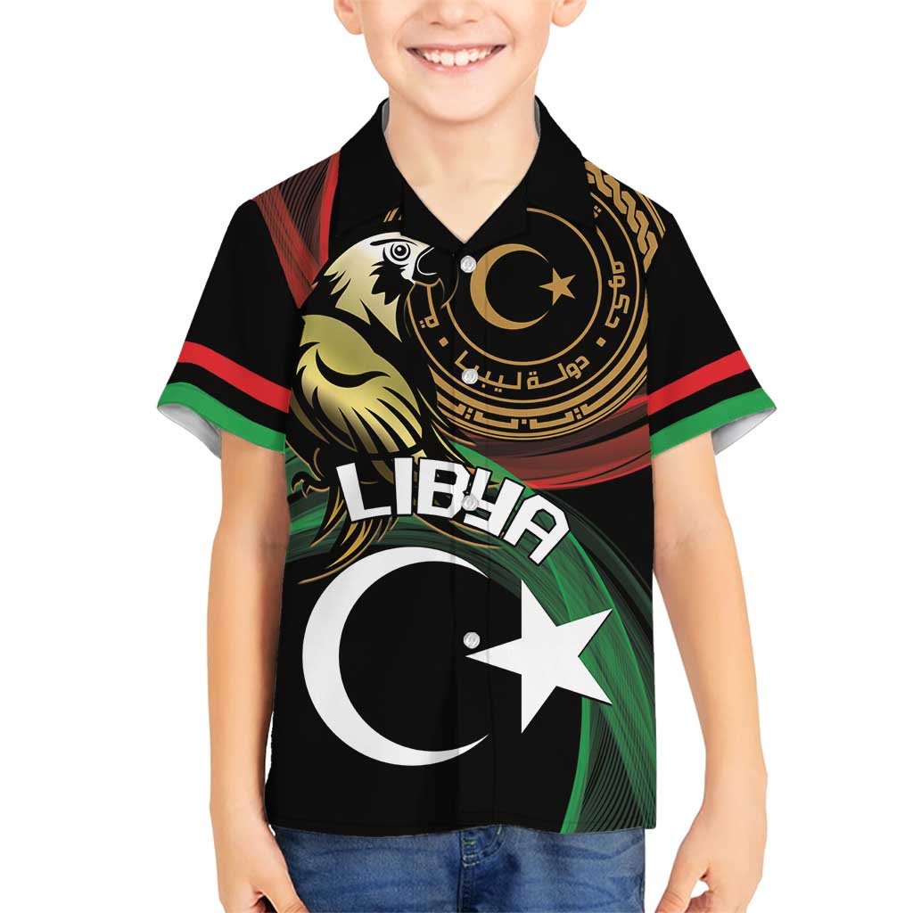 Personalized Libya Family Matching Puletasi and Hawaiian Shirt White Star And Crescent - Wonder Print Shop