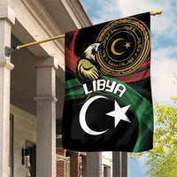 Libya Garden Flag White Star And Crescent - Wonder Print Shop