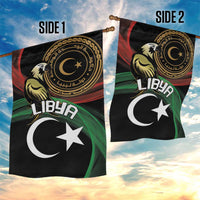 Libya Garden Flag White Star And Crescent - Wonder Print Shop