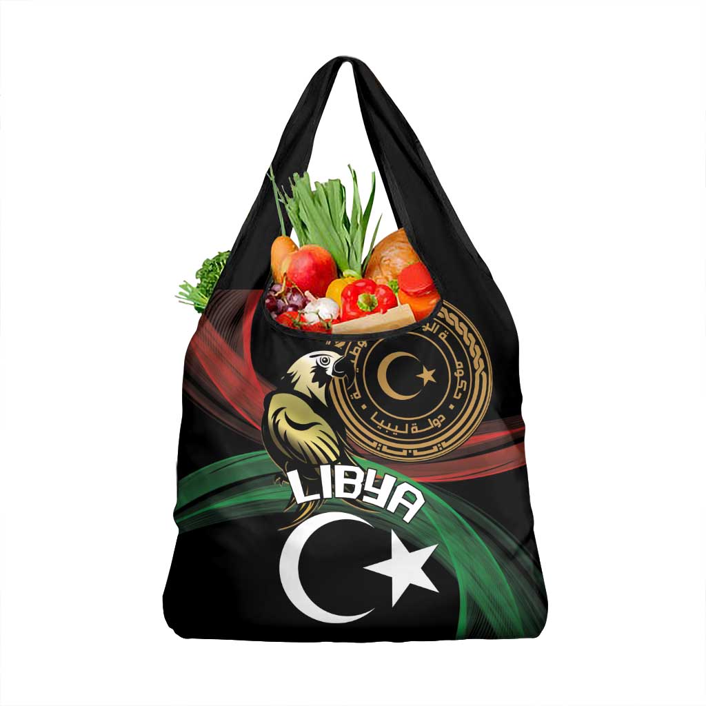 Libya Grocery Bag White Star And Crescent
